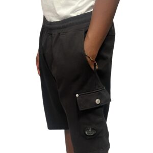CP Company - Fleece Cargo Short - Black